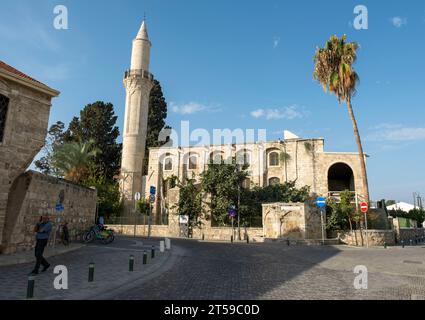 Djami Kebir Mosque, Larnaca,  Cyprus. Stock Photo