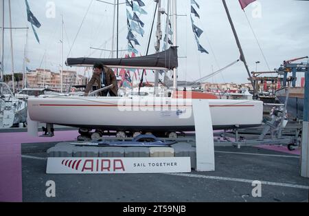 Cap of Agde, France. 1st Nov, 2023. The 2023 Nautical  Show opens its doors in Agde, France Stock Photo