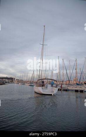 Cap of Agde, France. 1st Nov, 2023. The 2023 Nautical  Show opens its doors in Agde, France Stock Photo