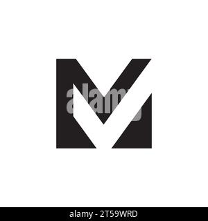 M Logo, M Monogram, Initial M Logo, Letter M Check logo, Icon, Vector Stock Vector