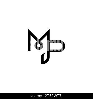 MP logo, MP Monogram, Initial MP Logo, Letter MP logo, Icon, Vector Stock Vector