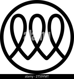 Stove induction icon simple design Stock Vector