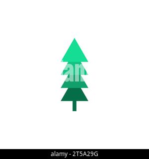 Pine Tree Logo Vector. Pine Icon Stock Vector