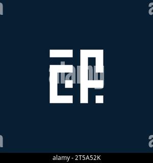 CF initial monogram logo with geometric style design ideas Stock Vector