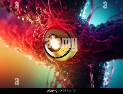 Engineered Bacteria, Conceptual Illustration Stock Photo - Alamy