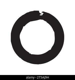 circle load icon element logo Stock Vector