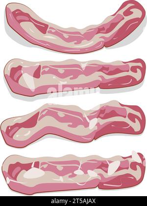 https://l450v.alamy.com/450v/2t5ajax/graphic-illustrated-smoked-bacon-rows-of-raw-sliced-streaky-flat-design-2t5ajax.jpg