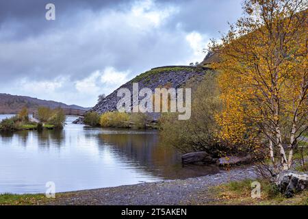 Llyn Padarn near Llanberis in Snowdonia National Park photo taken from ...