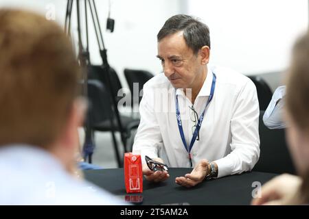 Sakhir, Bahrain. 04th Nov, 2023. FILLON Pierre (fra), President of ACO, portrait during the Bapco Energies WEC 8 Hours of, Bahrain. , . FIA World Endurance Championship, from November 1 to 4, 2023 on the Bahrain International Circuit, in Sakhir, Bahrain - Photo Antonin Vincent/DPPI Credit: DPPI Media/Alamy Live News Credit: DPPI Media/Alamy Live News Stock Photo