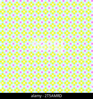 graphic illustrated Seamless pattern large background colorful mosaic tile Stock Vector