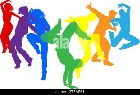 Dance silhouette, Dance logo, Dancer silhouette