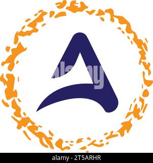 A letter logo design vector template Stock Vector