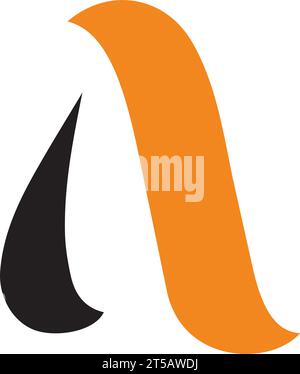 A letter logo design vector template Stock Vector