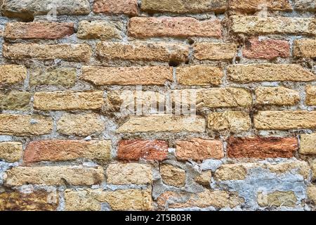 Old brick wall. Grunge background. Bric. Rustic style Stock Photo