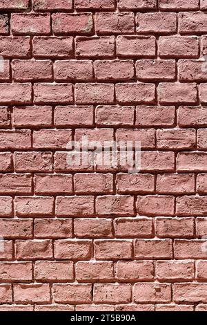 Vertical copy space brick wall background Stock Photo