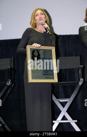 Hollywood, USA. 03rd Nov, 2023. Actress Brittany Snow, receives the 'Career Achievement Award' at the 38th annual Fort Lauderdale International Film Festival on Nov. 3, 2023, at Seminole Hard Rock Hotel & Casino in Hollywood, FL. (Photo by Michele Eve Sandberg/Sipa USA) Credit: Sipa USA/Alamy Live News Stock Photo