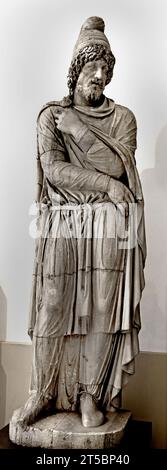Barbaro prigioniero - Captive barbarian 1st century AD                              National Archaeological Museum of Naples Italy. Stock Photo
