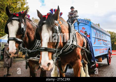 London, UK. 04th Nov, 2023. Over one hundred pre-1905 veteran cars are on display in the showcase event next to James's Palace, previewing the RM Sotheby's London to Brighton Run on Sunday. Credit: Imageplotter/Alamy Live News Stock Photo