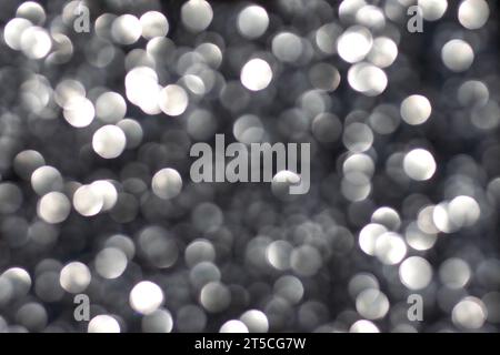 Christmas background. Blurred defocused lights. Stock Photo