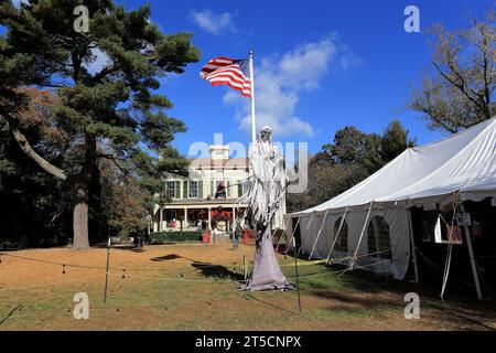 Halloween haunted house St. James Long Island NY Stock Photo