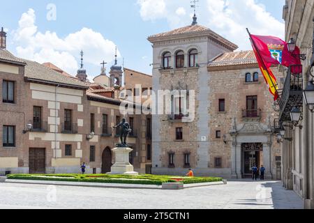 Plaza de la Villa, Centro, Madrid, Kingdom of Spain Stock Photo