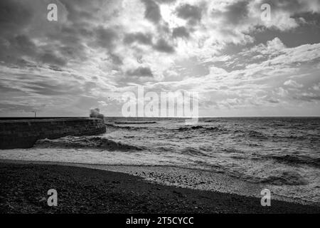 Lyme Regis Peral of Dorset Jurassic Coast Dorset Stock Photo