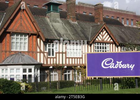 The Mondelez-Cadbury factory in Bournville, England Stock Photo