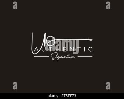 UB Signature Logo Template Vector. Stock Vector