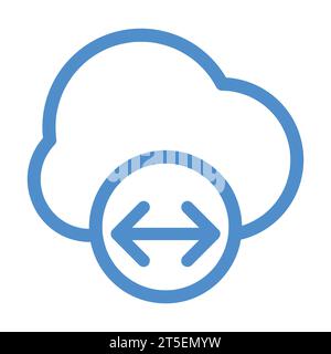 outline cloud database icon Stock Vector Image & Art - Alamy