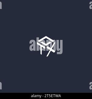 TX initial hexagon logo design inspiration Stock Vector