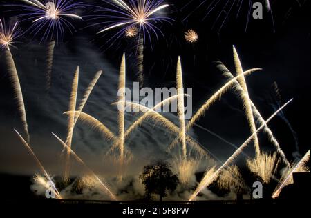 spectable de feu d'artifice 2024 Stock Photo