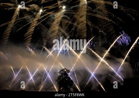 spectable de feu d'artifice 2024 Stock Photo