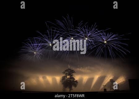 spectable de feu d'artifice 2024 Stock Photo