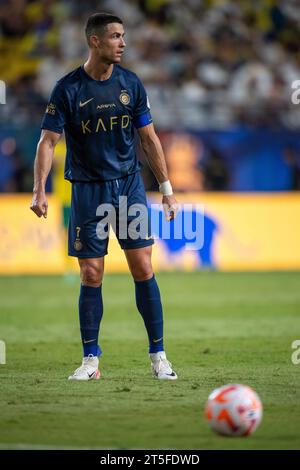 Riyadh, Saudi Arabia. 04th Nov, 2023. Cristiano Ronaldo of Al-Nassr FC during their Match Day 12 of the SAFF Roshn Saudi Pro League 2023-24 between Al-Nassr FC and Al-Khaleej FC at Al-Awwal Park on November 4, 2023 in Riyadh, Saudi Arabia. Photo by Victor Fraile / Power Sport Images Credit: Power Sport Images Ltd/Alamy Live News Stock Photo