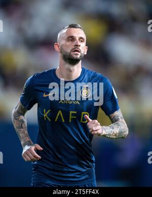 Riyadh, Saudi Arabia. 04th Nov, 2023. Marcelo Brozovic of Al-Nassr FC during the Match Day 12 of the SAFF Roshn Saudi Pro League 2023-24 between Al-Nassr FC and Al-Khaleej FC at Al-Awwal Park on November 4, 2023 in Riyadh, Saudi Arabia. Photo by Victor Fraile / Power Sport Images Credit: Power Sport Images Ltd/Alamy Live News Stock Photo