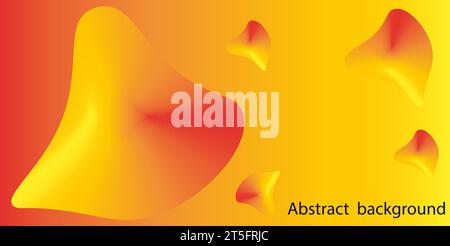 Abstract colorful gradient long banner, header. Vector minimal  background with copy space for text Stock Vector
