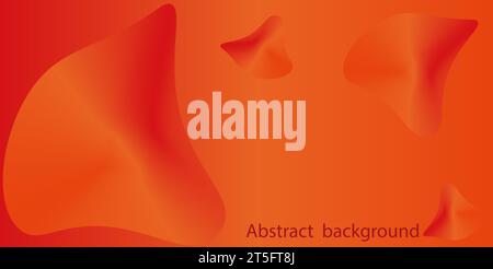 Abstract colorful gradient long banner, header. Vector minimal  background with copy space for text Stock Vector