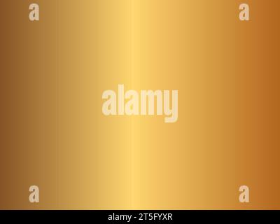 Gold abstract blurred gradient background. Vector illustration. Stock Vector