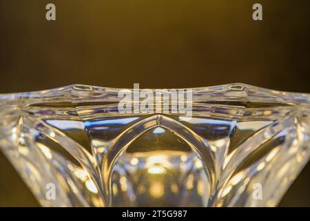 Glass in different variations can be used in many different ways as a motif or as a background Stock Photo
