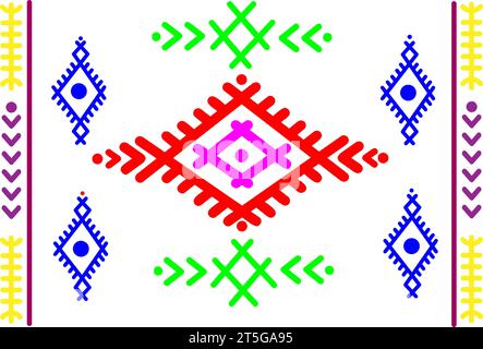 Berber  symbol, Tifinagh, Berber design, Amazigh culture , Amazigh  tattoo.Vector illustration. Stock Vector