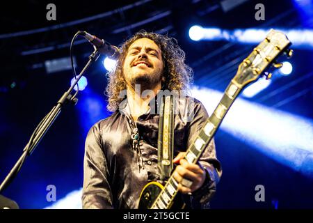 The Sheepdogs live @ Fabrique, Milan. Pics by Davide Merli Stock Photo