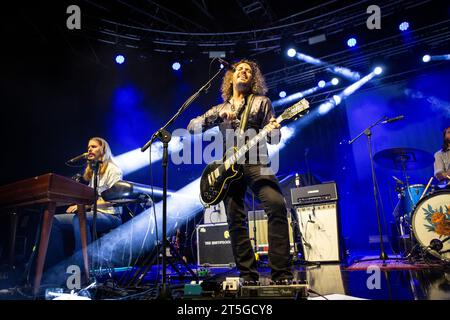 The Sheepdogs live @ Fabrique, Milan. Pics by Davide Merli Stock Photo