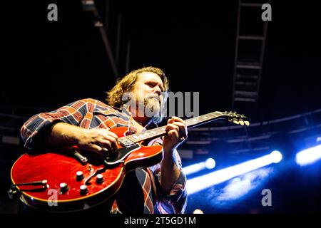 The Sheepdogs live @ Fabrique, Milan. Pics by Davide Merli Stock Photo