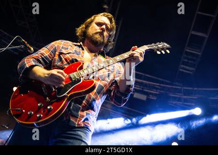 The Sheepdogs live @ Fabrique, Milan. Pics by Davide Merli Stock Photo