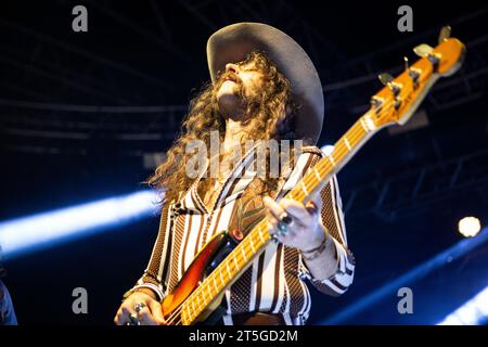 The Sheepdogs live @ Fabrique, Milan. Pics by Davide Merli Stock Photo