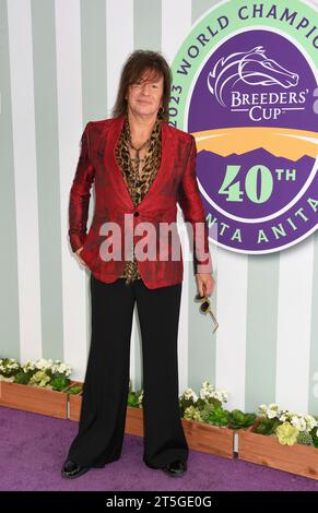 Arcadia, California, USA. 04th Nov, 2023. Richie Sambora attends the 2023 Breeders' Cup World Championships at Santa Anita Park on November 04, 2023 in Arcadia, California. Credit: Jeffrey Mayer/Jtm Photos/Media Punch/Alamy Live News Stock Photo