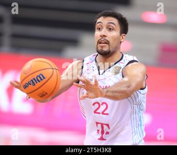 Noah Kirkwood (Bonn) , BCL , 1. Spieltag, Telekom Baskets Bonn vs Hapoel Holon,  Bonn, Deutschland, 01.11.2023. Stock Photo