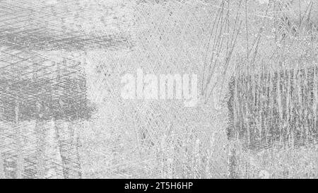 White gray metal rusted background. Metal rust texture. Erosion metal. Scratched and dirty texture on outdoor rusted metal wall. Stock Photo