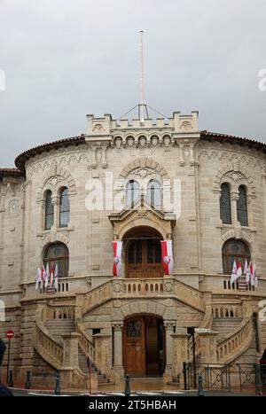 Palace of Justice at Monaco-Ville Stock Photo