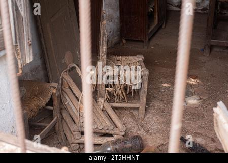 Nuragic village Stock Photo